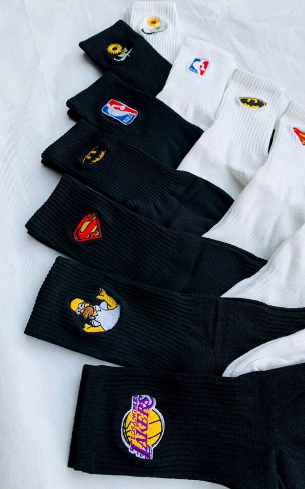 Embroidered socks